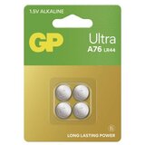  Baterija GP Ultra gumbna alkalna LR44 A76U 4 blister 4/1 | Shoptok.si