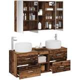  Set namještaja za kupaonicu 4 kom. Staro drvo | shoptok.hr