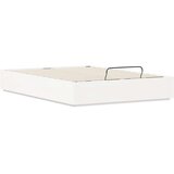  Otoman krevet Bijeli 140 x 190 cm Masivna borovina | shoptok.hr