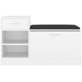 vidaXL klupa za cipele bijela 94,5 x 31 x 57 cm od iverice | shoptok.hr