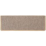  Ljepljivi tepisi za stepenice 30 kom 65x21x4 cm svjetlobež | shoptok.hr