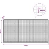  Gabion s žicom debljine 3,5 mm i mrežom 5x2,5 cm 300x30x150 cm | shoptok.hr