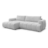 Bobochic Paris Svijetlo siva sklopiva/s prostorom za odlaganje kutna garnitura (s lijevim kutom/s ležaljkom) Fuji – | shoptok.hr