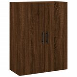Maison Chic Stenska omarica - Zidna omarica rjav hrast 69,5x34x90 cm iu154, (22063030) Cene