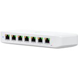 Ubiquiti USW-Ultra Layer 2, 8-port GbE PoE switch with versatile mounting options: 7x GbE PoE+ output ports, 1 xGbE PoE++ input port USW-ULTRA | ePonuda.com