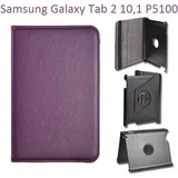 Vrtljivi ovitek / etui / zaščita za Samsung Galaxy Tab 2 10,1 P5100 - vijolični