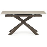 Kave Home Rjava raztegljiva jedilna miza s keramično ploščo 90x160 cm Atminda – | Shoptok.si