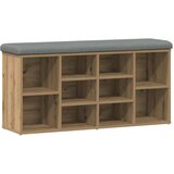  Klupa za cipele obrtnički hrast 102x32x50 cm izrađeno drvo | Eponuda.ba