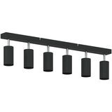  Stropni reflektor s reflektorima Crna 73 x 6 x 16 cm Metal | shoptok.hr
