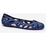 Boto Women's Rubber Ballerina Flats Navy Blue Salam | shoptok.hr