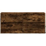  Zidni TV ormarić LED boja dimljenog hrasta 100x31x45 cm | Eponuda.com