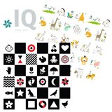 IQ Global sklopiva podloga sa dva lica Kontrasti + Nova ABCeda 150x150x1 cm ( 21373 ) | ePonuda.com