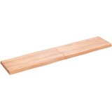 Stolna ploča svjetlosmeđa 180x40x(2-6) cm obrađena hrastovina | shoptok.hr