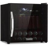 Klarstein Beersafe L Onyx, hladnjak za napitke, E, LED, 3 metalne rešetkaste police, staklena vrata, crni | shoptok.hr