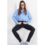 Trend Alacati Stili Ženska košulja Alc-X14780, Plava Cene