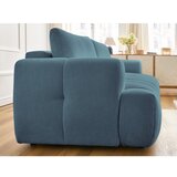 Bobochic Paris Modra raztegljiva/s prostorom za shranjevanje sedežna garnitura 251 cm Fuji – | Shoptok.si