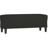  Klupa crna 100x35x41 cm od tkanine | shoptok.hr
