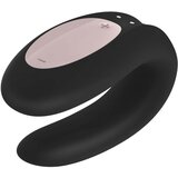 Satisfyer vibrator za parove Double Joy, crni | shoptok.hr