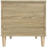  Klubska mizica sonoma hrast 90x44,5x45 cm inženirski les, (20714189) | Shoptok.si