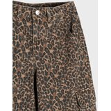 Sinsay Wide leg traperice s leopard printom | shoptok.hr