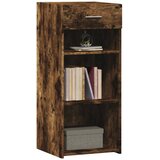  Komoda boja dimljenog hrasta 40x42,5x93 cm konstruirano drvo | shoptok.hr