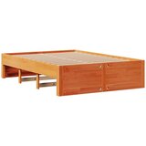  Krevet s regalom za knjige bez madraca 140x200 cm od borovine | shoptok.hr