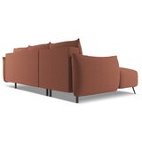 Makamii rožnata kotna sedežna garnitura (levi kot) malie – | Shoptok.si