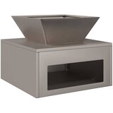 Kamin Rđa 50 x 50 x 40 cm Čelik otporan na vremenske uvjete | shoptok.hr