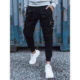 DStreet Spodnie męskie cargo czarne | shoptok.hr