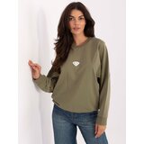 RUE PARIS Sweatshirt-RV-BL-A877.19P-khaki Cene
