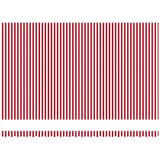 Nadstrešnica Crvena i bijela 500 × 300 cm Poliester i aluminij | shoptok.hr