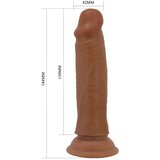 Pretty Love 2025 Quentin dildo 18cm, smeđa | shoptok.hr