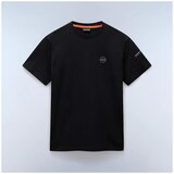 Napapijri Majice & Polo majice S-BADGE SS Črna | Shoptok.si