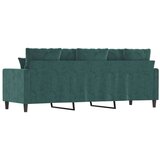  Kavč trosed temno zelen 180 cm žamet | Shoptok.si