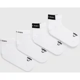 Calvin Klein Jeans Čarape 4-pack za muškarce, boja: bijela, 701229675