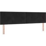  Boxspring krevet s madracem Crna 180 x 200 cm Baršun | shoptok.hr