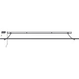  Skrovita tenda S LED lampica Bež 450 ×350 cm tkanina | shoptok.hr