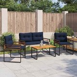  Set vanjskog namještaja s jastukom 4 pcs Mornarska | shoptok.hr