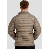 GymBeam men‘s puffer jacket vetiver/black