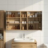  Set ormarića za kupaonicu 3 kom. 100 x 10,5 x 60,5 cm | shoptok.hr