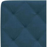 vidaXL okvir za krevet s uzglavljem plavi 100x200 cm baršunasti | shoptok.hr