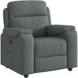 Maison Chic Naslanjač - Relax naslanjač iz temno sivega blaga, (22061746) | Shoptok.si