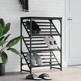  Za cipele crni 60x30x85 cm od konstruiranog drva | shoptok.hr