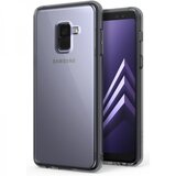 Ultra tanek silikonski ovitek za samsung galaxy A8 / A5 2018 - prozorno črn Cene