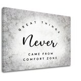  Motivaciona slika na platnu Great things (moderne slike sa) Cijene