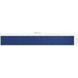Balkonski zastor plavi 75 x 600 cm od tkanine Oxford | shoptok.hr