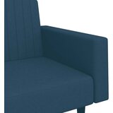 Dvosjed na razvlačenje plavi baršunasti | shoptok.hr