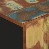  Komoda s 2 vrata 90 x 33 x 75 cm od masivnog obnovljenog drva | Eponuda.com