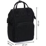 Fillikid Barcelona torba/nahrbtnik za mamo, črna | Shoptok.si