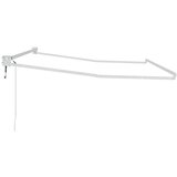 Nadstrešnica Bijelo 3 x 2 5 m Metal | shoptok.hr